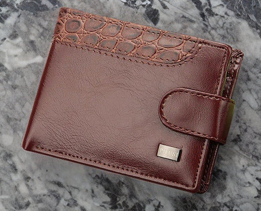 Short Leather Wallet