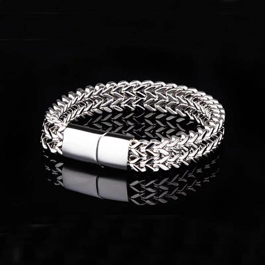 Double layer Stainless Steel Bracelet - The BIG Boy Shop