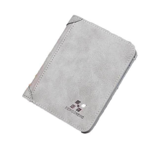 Frosted Leather Men's Wallet