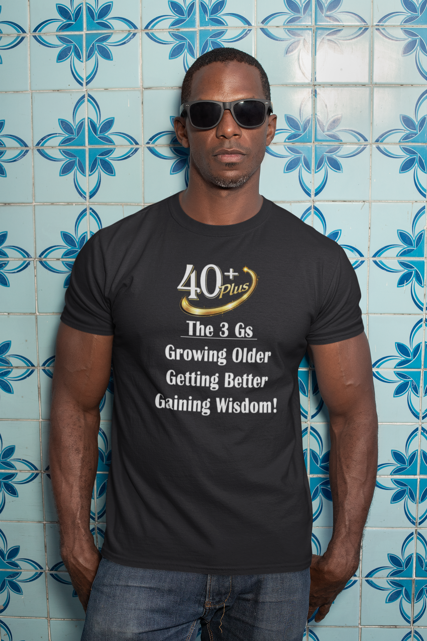 The 40+plus Three Gs Tee