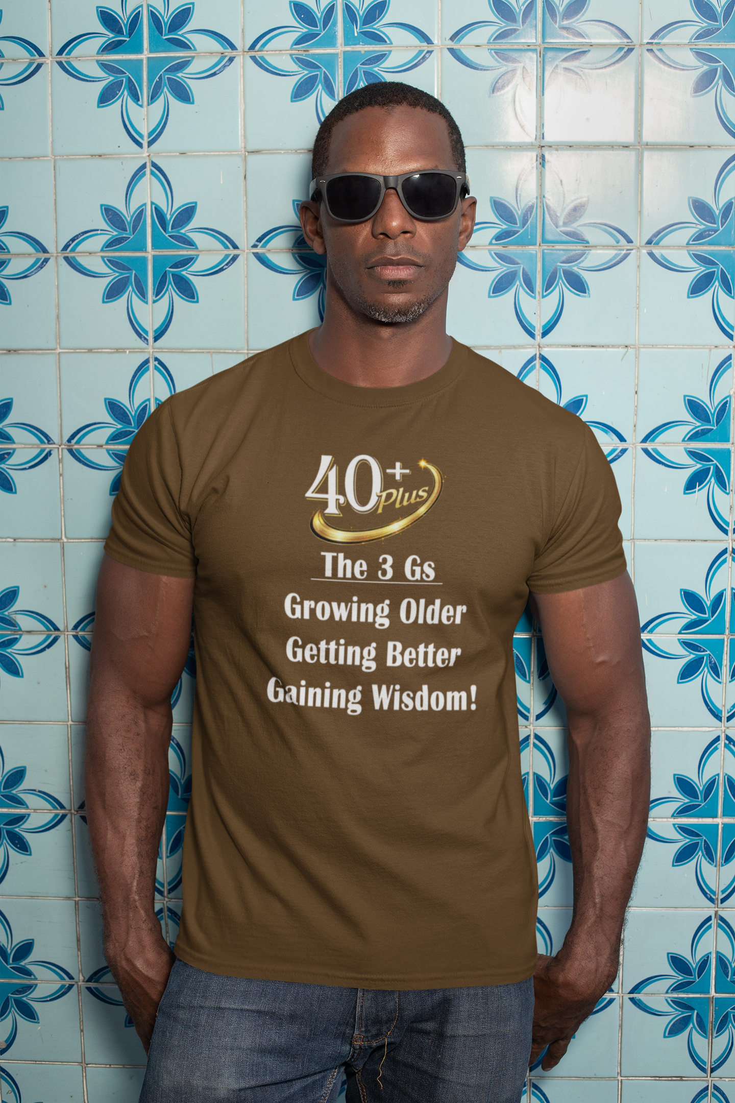 The 40+plus Three Gs Tee