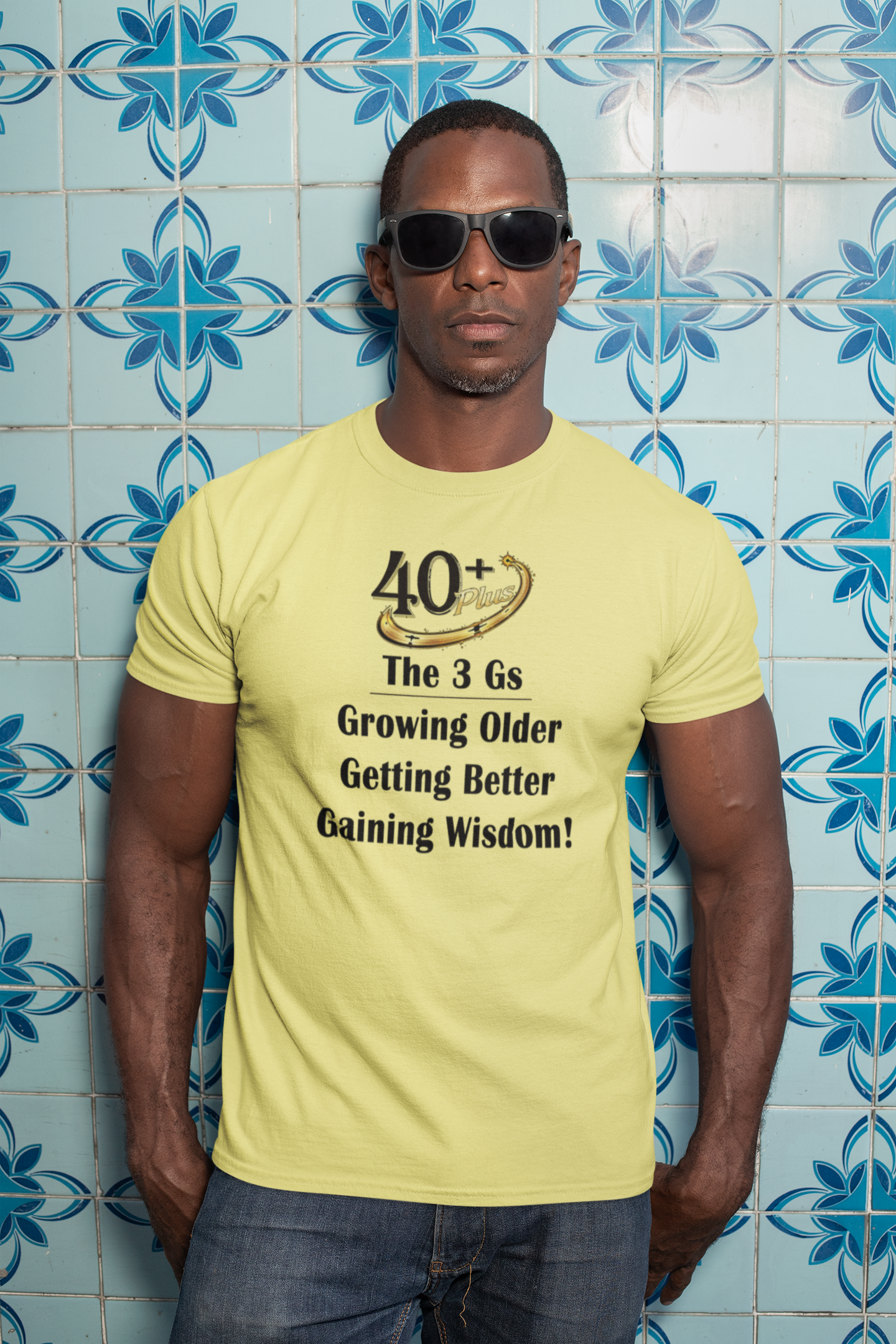 The 40+plus Three Gs Tee