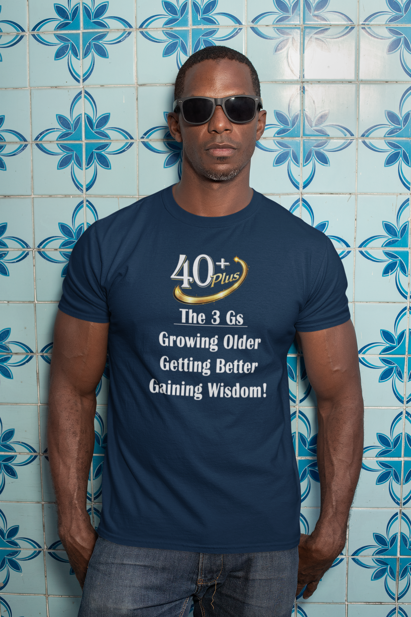 The 40+plus Three Gs Tee