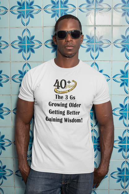 The 40+plus Three Gs Tee