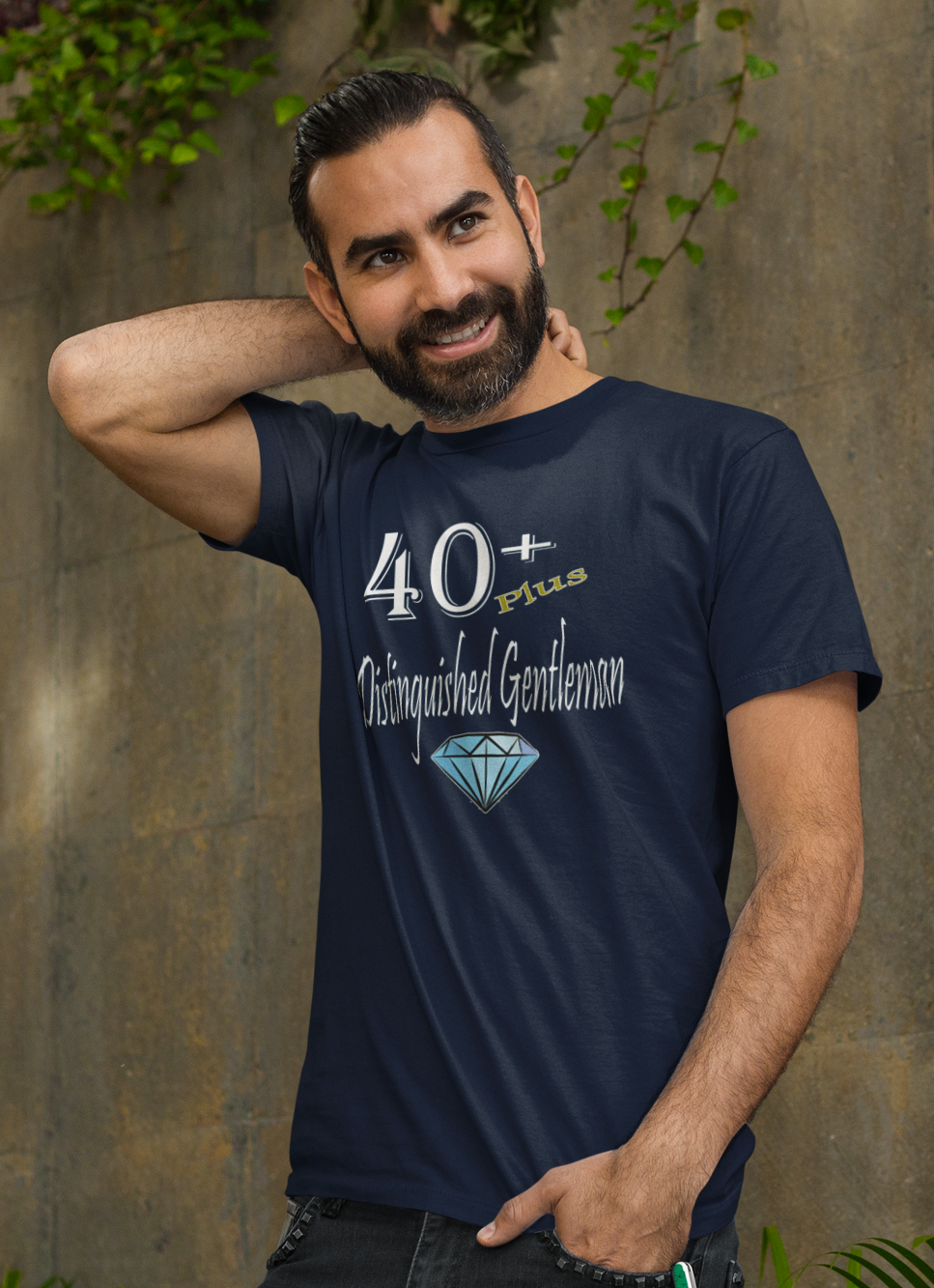 The 40+plus Distinguished Gentleman Tee