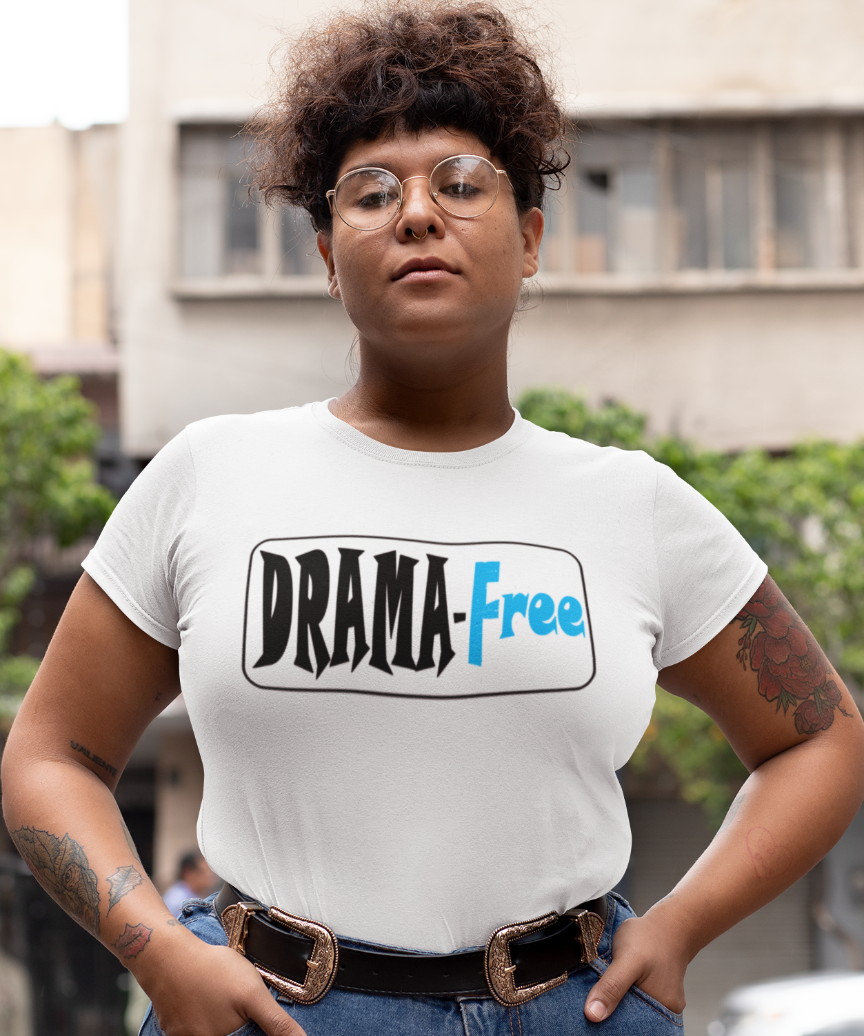 The Drama-Free Tee