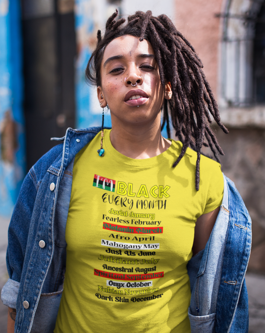 BLACK Every Month the Tee