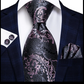 100% Jacquard Woven Silk Tie sets