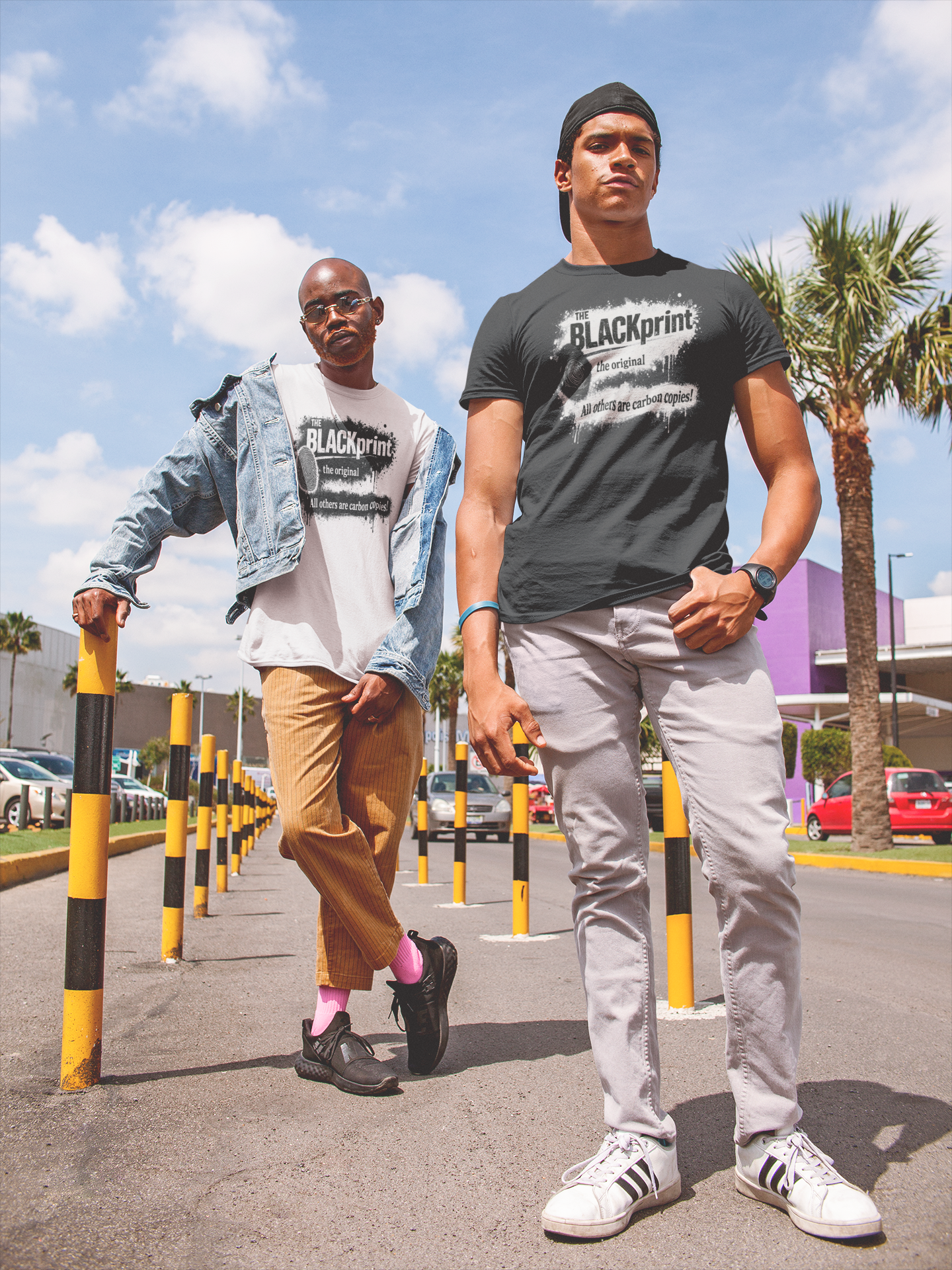 The BLACK Print Tee