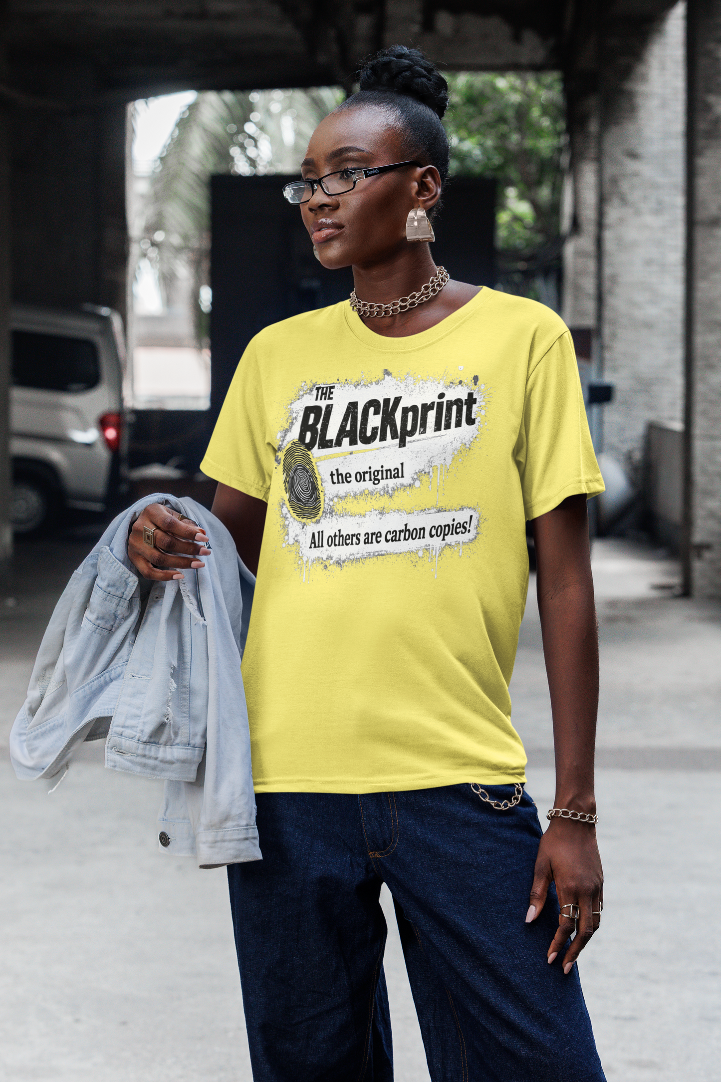 The BLACK Print Tee