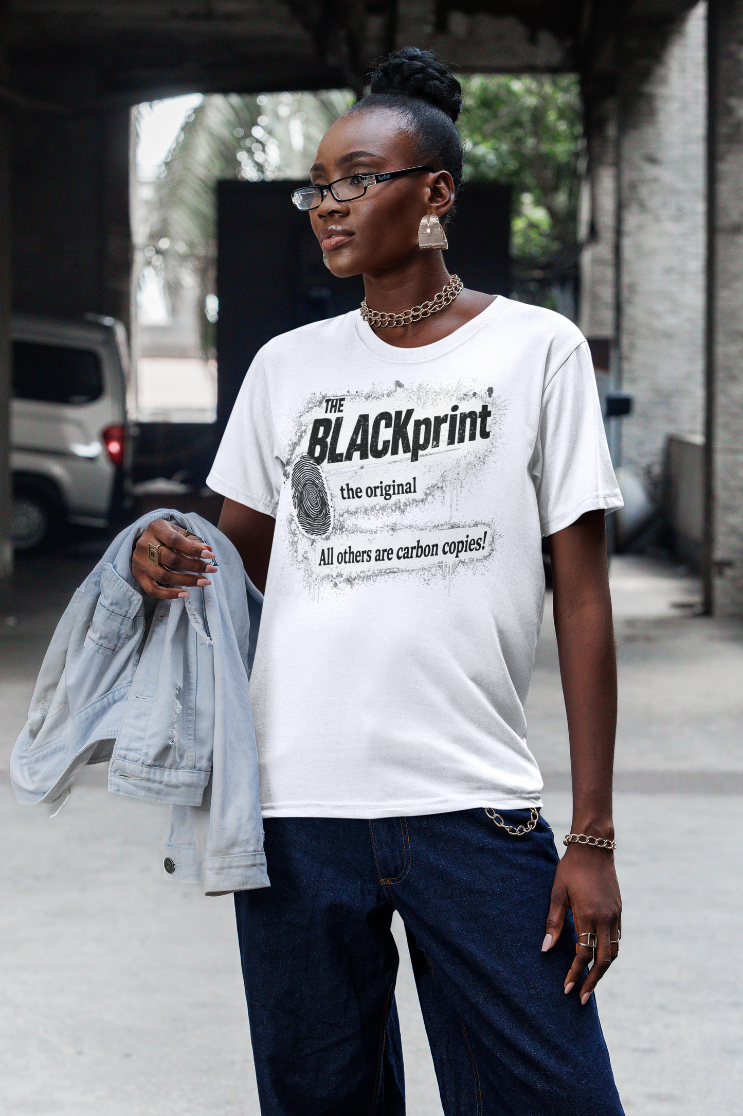 The BLACK Print Tee
