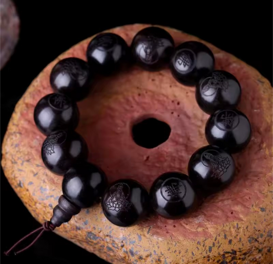 Natural Black Obsidian Bracelets