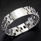 Stainless Steel Bracelet w/Engraving Plate - The BIG Boy Shop
