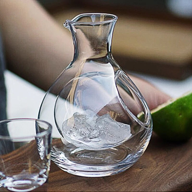 Small Sake Glass w/Ice Hole