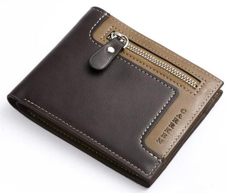 Men Bifold two-tone Wallet - The BIG Boy Shop
