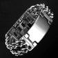 Stainless Steel Bracelet w/Engraving Plate - The BIG Boy Shop