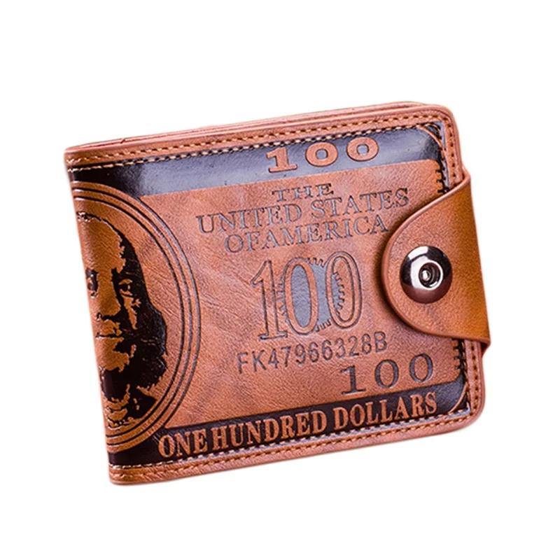 Money Money Leather Men Wallet - The BIG Boy Shop
